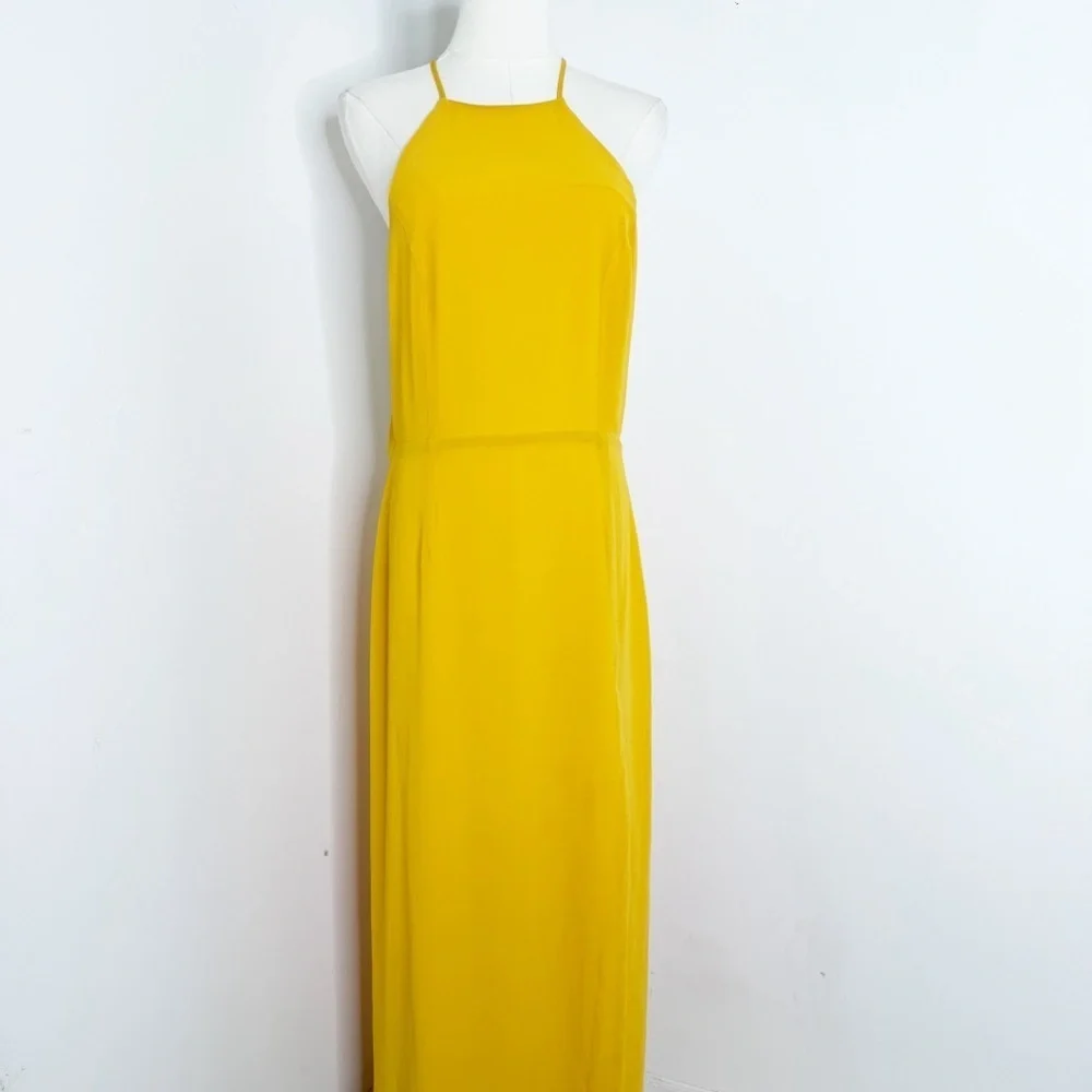Lovers + Friends Sheyla Maxi Dress in Golden Rod - New with Tags Size Large - Picture 2 of 11